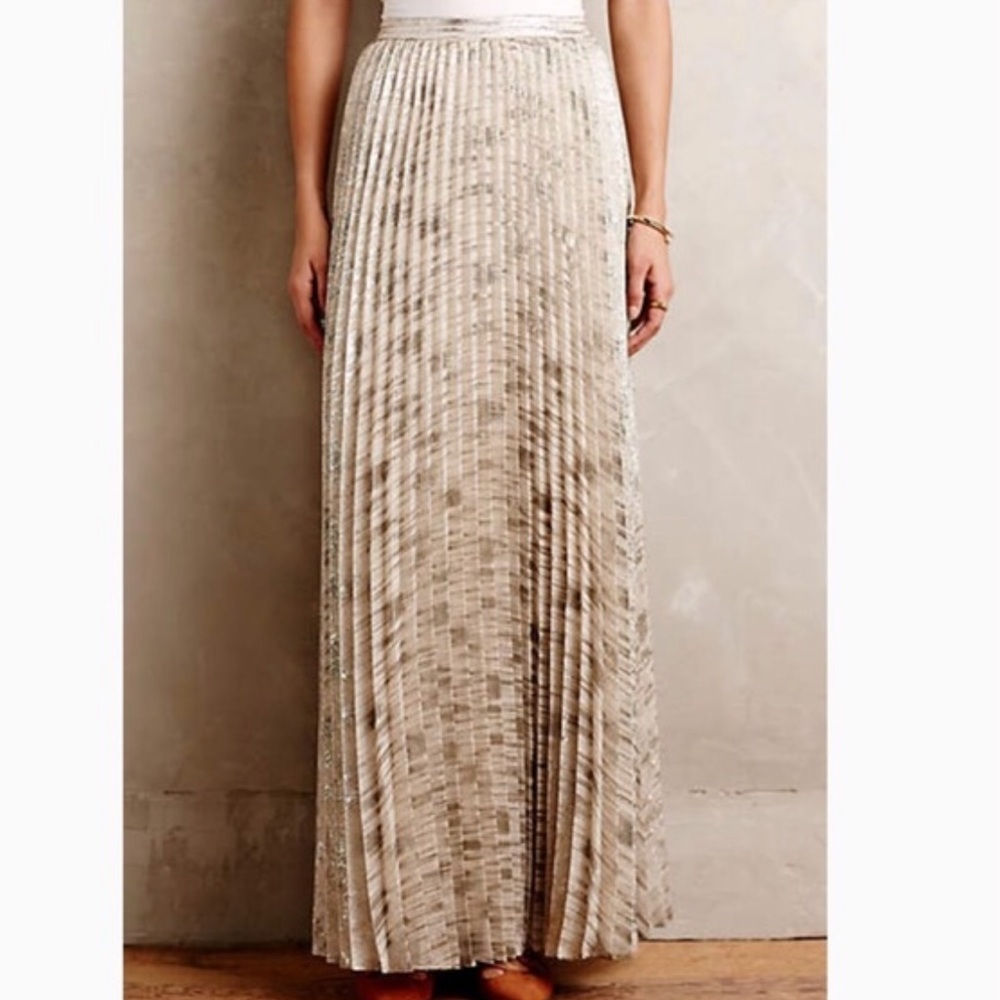 Moulenette Seours | Metallic Skirt | Sz 2